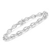 Haus of Brilliance Sterling Silver 1/2 Cttw Diamond Link Bracelet - 3 of 4