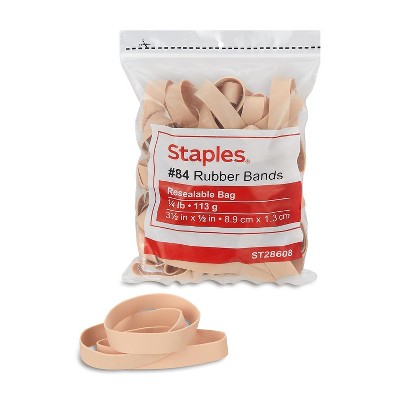 Staples Economy Rubber Bands Size #84 831636