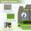 Infans 7FT Kids Trampoline Outdoor Indoor Recreational Bounce Jumper - 3 of 4