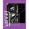 Girl's Star Wars: Obi-Wan Kenobi Darth Vader Grayscale Portrait with Empire Logo T-Shirt - 2 of 4