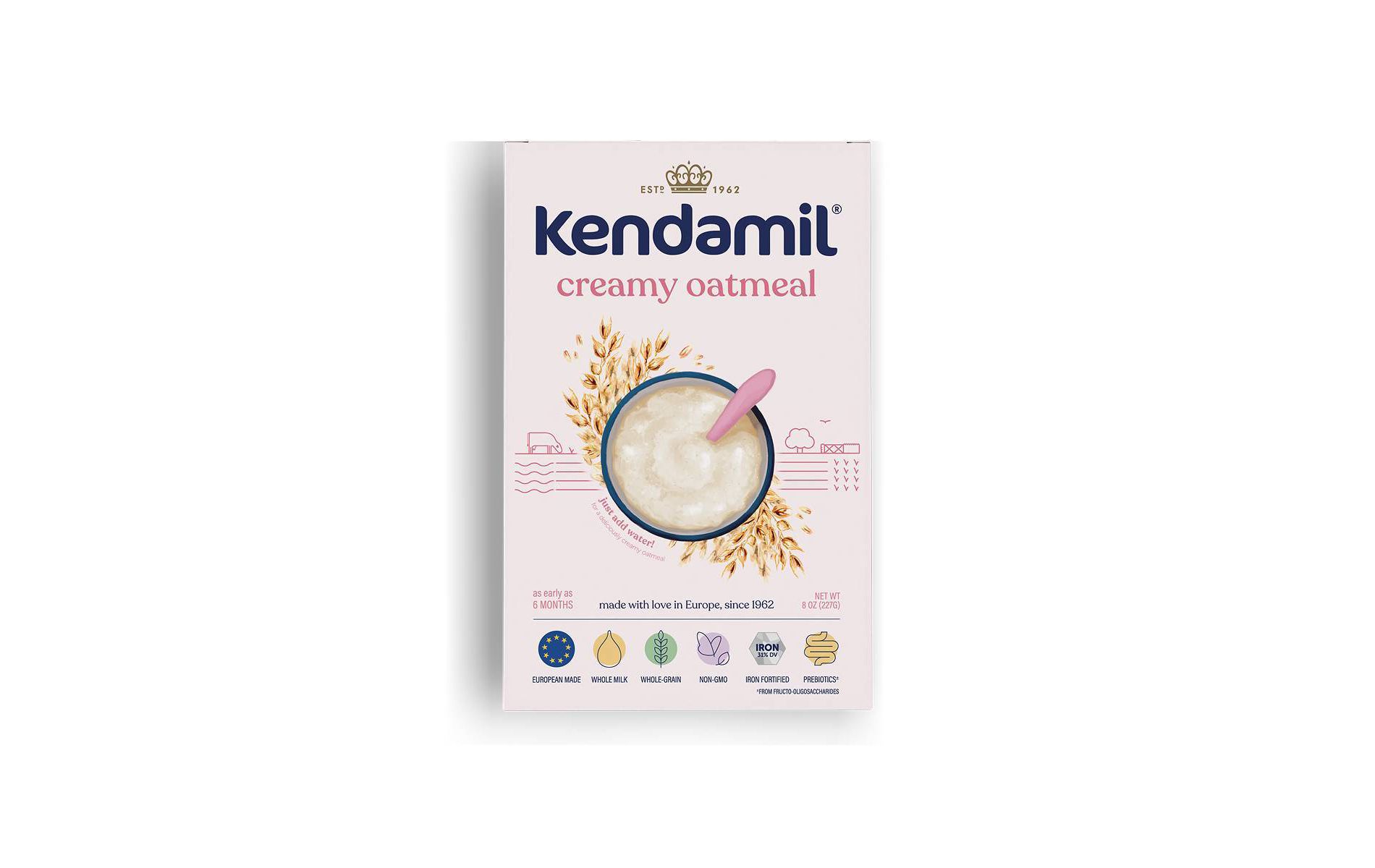 Kendamil Baby Cereal Creamy Oatmeal - 8oz