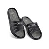 Collections Etc Lightweight Massaging Comfort Waterproof Slides - Helps Enhance Circulation in Feet for Indoor and Outdoor Use - 2 of 3