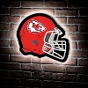 Evergreen Ultra-Thin Edgelight LED Wall Decor, Helmet, Kansas City Chiefs- 19.5 x 15 Inches Made In USA - 2 of 4