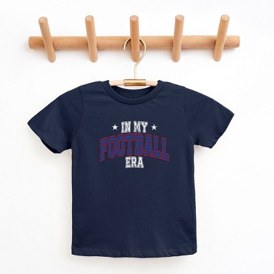 The Juniper Shop In My Football Era - Blue Toddler Short Sleeve Tee