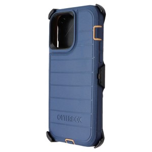 OtterBox Defender Pro Case and Holster for iPhone 14 Pro Max - Blue Suede Shoes - 1 of 3