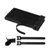 Trollerlink 100 Pieces Reusable Fastening Cable Ties - 4 of 4