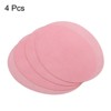 Unique Bargains Oval Elbow Knee Iron-on Repair Patches for Clothing 4 Pcs - 3 of 4