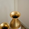GDFStudio Bradley 3 Piece Glazed Metal Floor Bottle Vase - 4 of 4