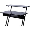 Monoprice Recording Studio Desk with Raised Platform and Keyboard Tray, Studio Workstation, Stable & Lightweight, For Home Studio - Stage Right Series - 3 of 4