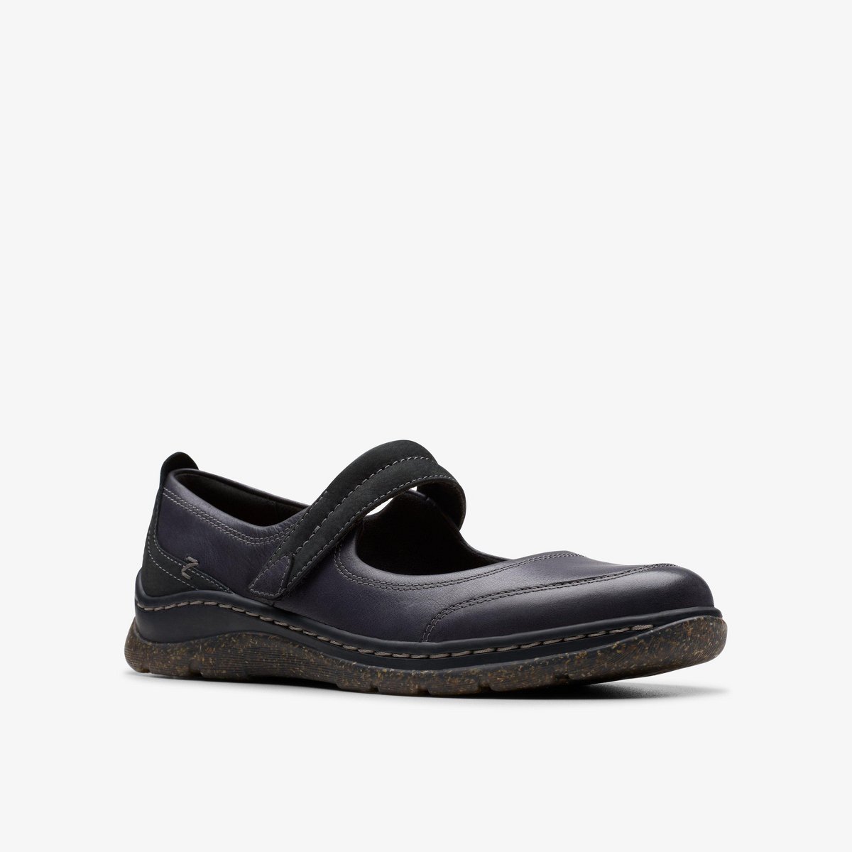 Обувь Clarks Womens Orlene Jane Black Leather Shoes 8 Medium — фото 4