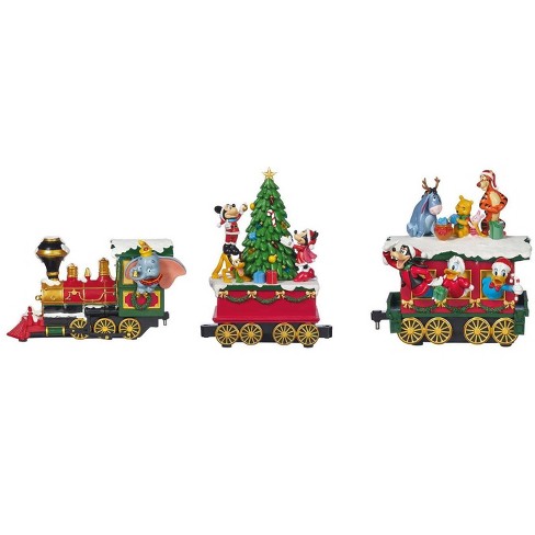 Disney Holiday Train With Lights And Music Tabletop Decoration : Target
