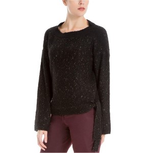 Max Studio London Womens Side-Tie Melange Knit Sweater - 1 of 1