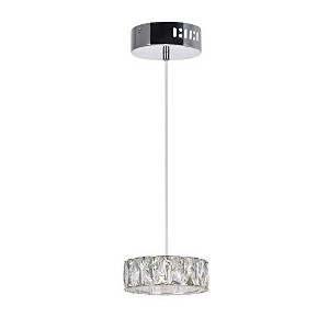 CWI Lighting Milan LED Mini Pendant With Chrome Finish - 1 of 4