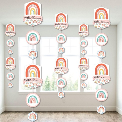 Big Dot Of Happiness Hello Rainbow - Boho Baby Shower And Birthday Party  Favor Sticker Set - 12 Sheets - 120 Stickers : Target