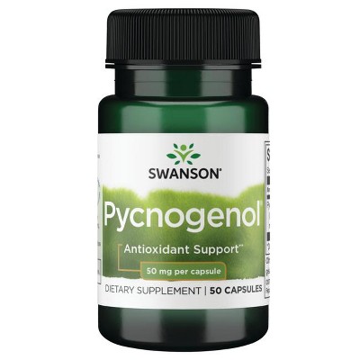 Swanson Dietary Supplements Pycnogenol 50 mg 50 Caps.