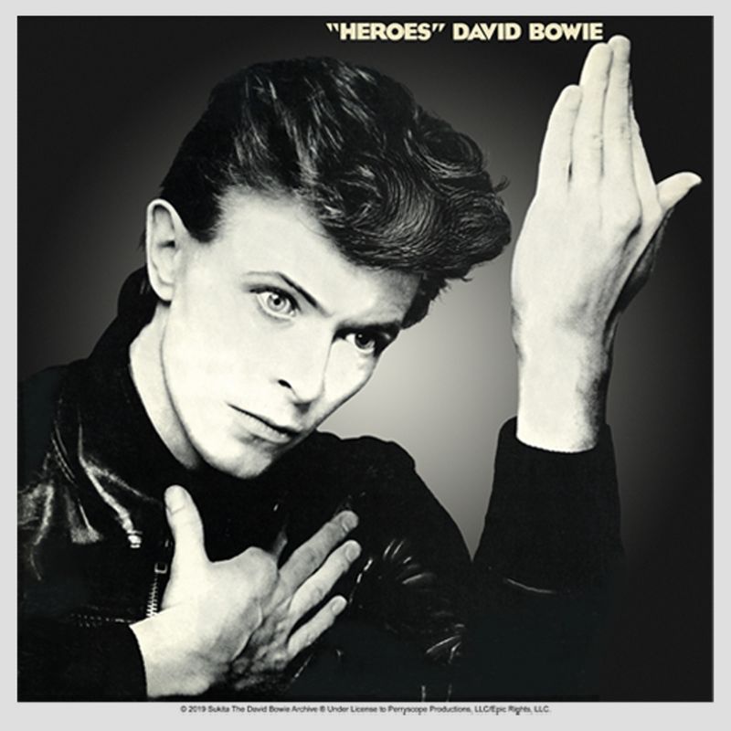 Women's David Bowie Heroes Racerback Tank Top, 2 of 5