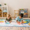 Water Doodle Mat - 19 Piece Kids Painting Writing Color Doodle Drawing Mat - 60" x 42" - 2 of 4