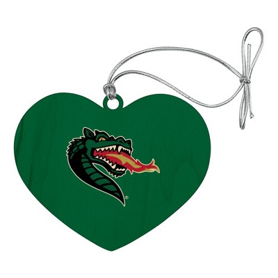 Alabama at Birmingham Primary Logo Heart Love Wood Christmas Tree Holiday Ornament