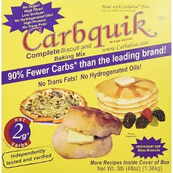 Carbquik Biscuit & Baking Mix - 96oz/2pk