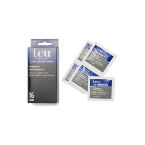 ICU Eyewear Disposable Cleaning Tissues - 16pk - 1 of 3
