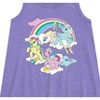 Girls' - My Little Pony - Rainbow Scene Graphic Sleeveless Aline Dress - 2 of 3