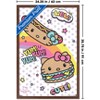 Trends International Hello Kitty: 2018 Kawaii Burger Shoppe - Yum Yum Fun Framed Wall Poster Prints - 3 of 4