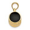 Black Bow Jewelry 14k Yellow Gold and Enamel 3D Coffee Mug Pendant - 2 of 4
