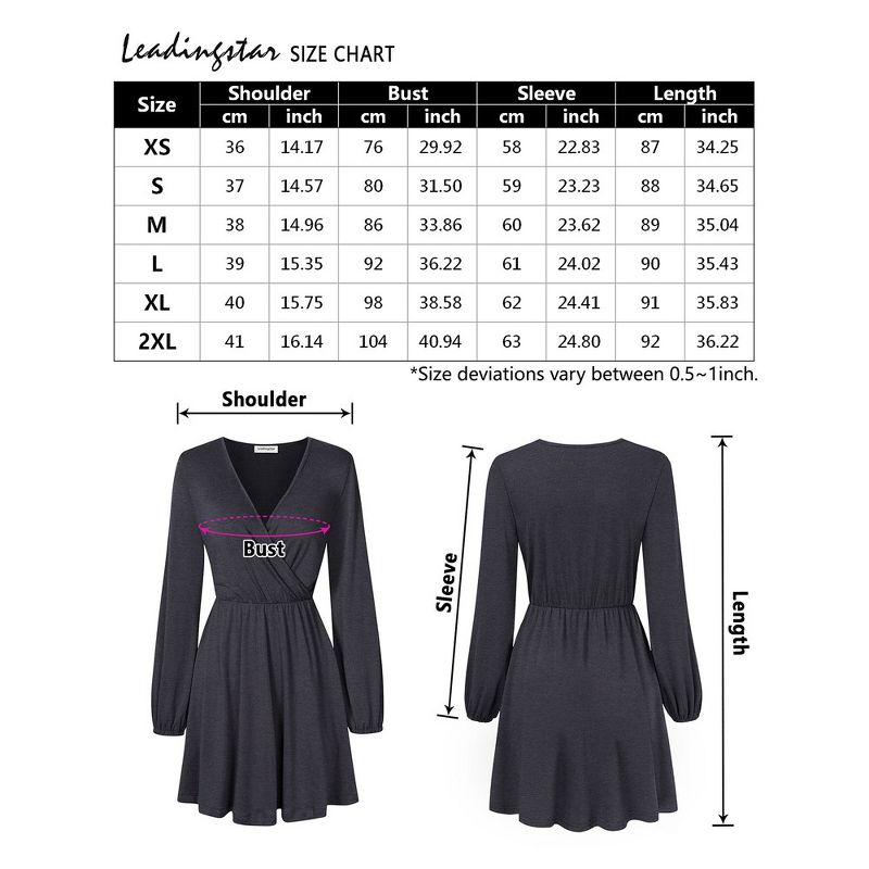 Flowy Swing A-line Casual Dresses for Women, 4 of 5