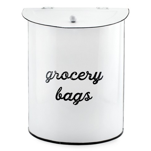 Grocery Bag Holder - Plastic Bag Organizer - Stainless Steel Grocery Bags  Holder With Easy-access Opening - Homeitusa : Target