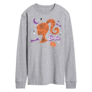 Men's - Barbie - Witch Sihlouette Long Sleeve Graphic T-Shirt - 1 of 4