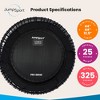 JumpSport PRO Indoor Heavy Duty Lightweight 44 Inch Folding Fitness Trampoline with Arched Legs and 7 Adjustable Tension Settings - 3 of 4