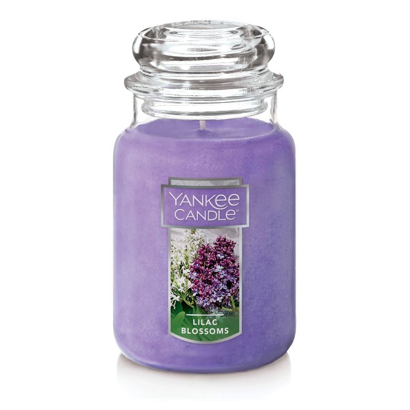 22oz Lilac Balsm Large Jar Candle, 1 of 8