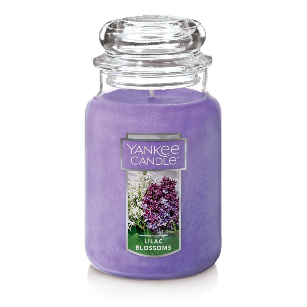 Photos - Figurine / Candlestick Yankee Candle 22oz Lilac Balsm Large Jar Candle 