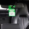Stockroom Plus 50 Pack Green Parking Permit Hang Tags, Temporary Hanging Passes Blank Plastic Placards for Car Rear View Mirror, Bulk - 3 of 4