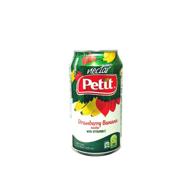 Petit Strawberry Banana Nectar Juice Drink - 11.2 fl oz Box, 1 of 2