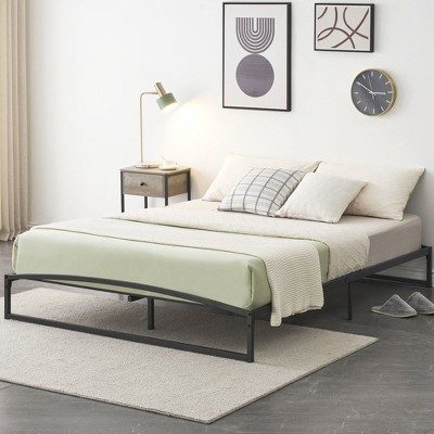 Garvee Metal Bed Frame, Low Profile Platform w/Steel Slats, No Box Spring Needed, Easy Assembly