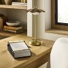 Portable Scallop Shade Table Lamp Brass/Copper (Includes LED Light Bulb) - Hearth & Hand™ with Magnolia - 3 of 4