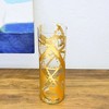 Slickblue Glass Cylinder Vase, Hand-Finished Display Piece, Slim Modern Style, Centerpiece Décor, Color and Size Options - 4 of 4