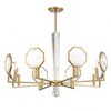 Savoy House Leighton 8 - Light Chandelier in  Warm Brass - 2 of 4