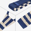 INSPIRE CHIC Men's Knitted Striped Skinny Neckties - 3 of 4