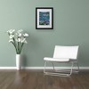 Trademark Fine Art -Claude Monet 'Waterlilies Classic' Matted Framed Art - 3 of 4
