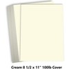 Hamilco Cream Colored Cardstock Thick Paper - 8 1/2 x 11" Heavy Weight 130 lb Cover Card Stock for Printer - 50 Pack - 2 of 4