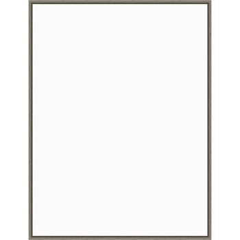 Amanti Art Framed Blank White Canvas for DIY Artwork, Crafts and Painting  18-in. W x 24-in. H. in Grey