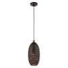 Livex Lighting Dublin 1 - Light Pendant in  Bronze - 3 of 4