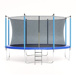 Trampoline, 10FT 12FT 14FT 16FT Trampolines for Kids & Adults - 1 of 4