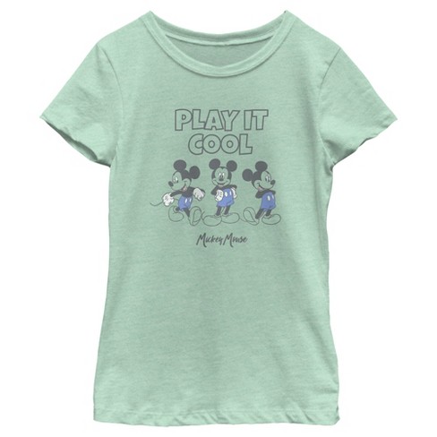 Girl's Mickey & Friends Play It Cool T-Shirt - image 1 of 4