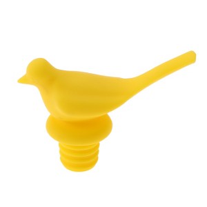 Unique Bargains Bottle Stoppers Bird-shaped Hand-Wash Silicone 2.46"x3.23"x1.26" 1 Pc - 1 of 3