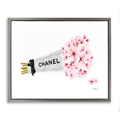 Stupell Industries Fashion Wrapped Cherry Blossoms, 21" x 17"