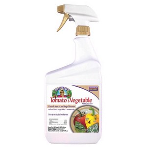 Captain Jack's Tomato & Vegetable Organic 3 in 1 Garden Insect Spray Liquid, Ready-to-Use - 32 fl oz - 1 of 4