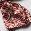 Slickblue Funky Zebra Animal Print Silk Scarf – Lightweight, Soft, Fashionable Women's Wrap/Shawl – Two Sizes - 3 of 3